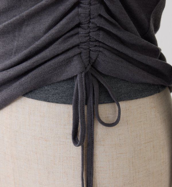  「インナーセットドロストトップス」|プルオーバー|