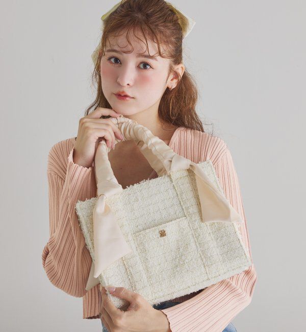  「ギャザーハンドルミニトート」|ショルダー・メッセンジャー|