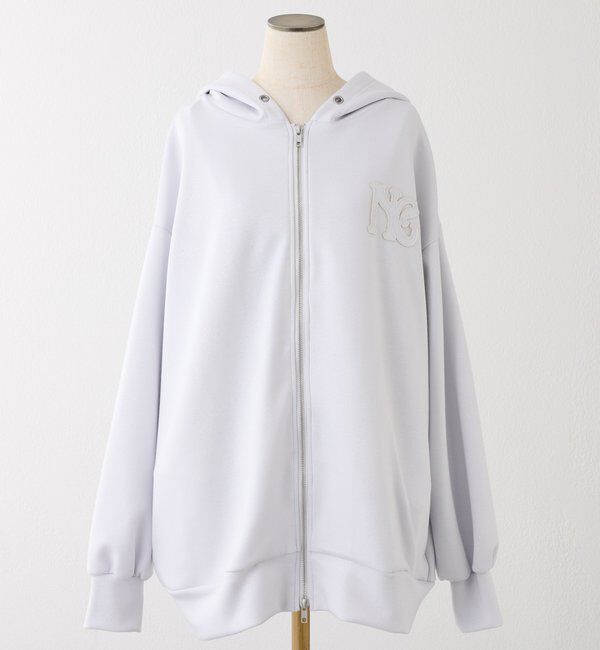  「ロゴグリッターパーカー」|プルオーバー|