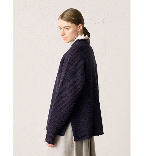 MidiUmi「MidiUmi アントレラックワイドプルオーバー」|ニット・セーター|