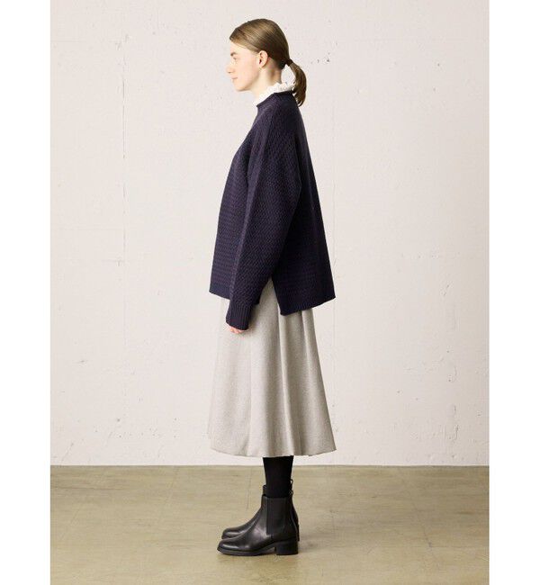 MidiUmi「MidiUmi アントレラックワイドプルオーバー」|ニット・セーター|