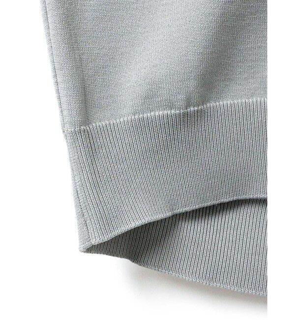 mizuiro ind「mizuiro ind クルーネックワイドプルオーバー」|ニット・セーター|