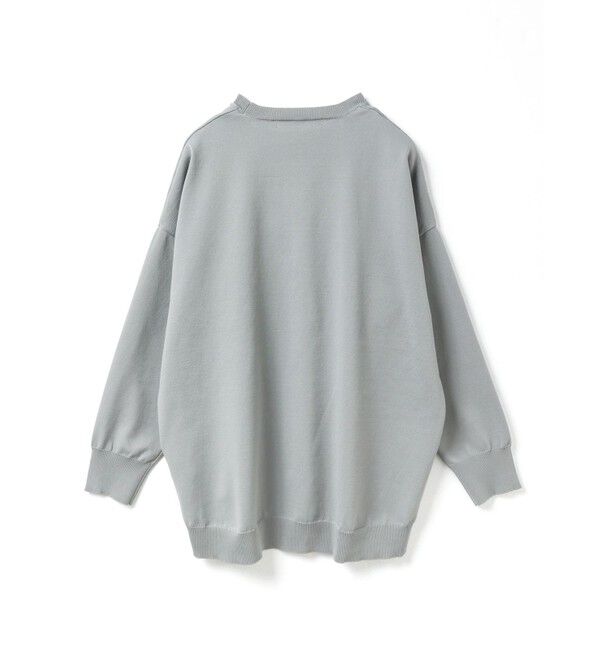 mizuiro ind「mizuiro ind クルーネックワイドプルオーバー」|ニット・セーター|