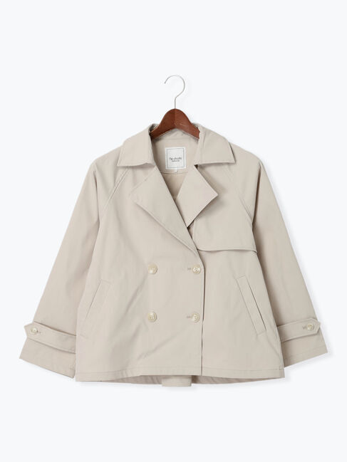 Te chichi TERRASSE「【撥水/花粉防止】ショートトレンチコート」|その他|ベージュ