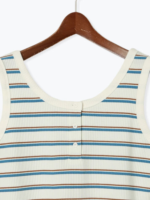 Te chichi TERRASSE「前後2WAYヘンリーネックタンクトップ」|タンクトップ|