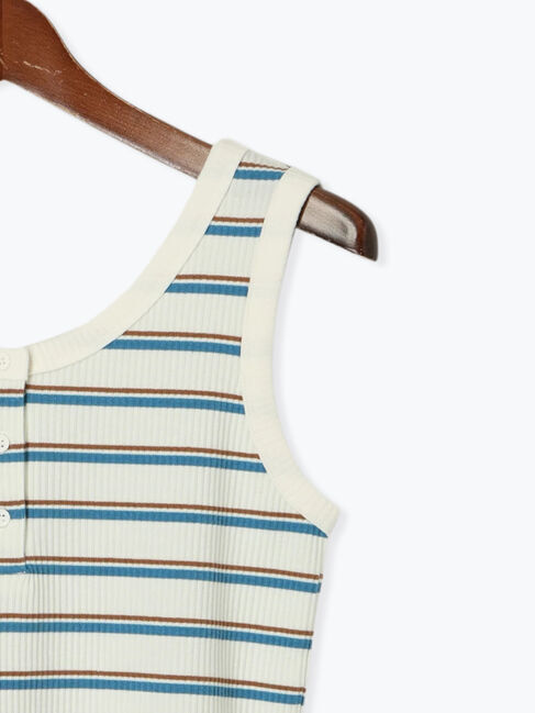 Te chichi TERRASSE「前後2WAYヘンリーネックタンクトップ」|タンクトップ|