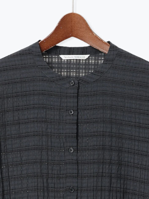 Te chichi TERRASSE「シアーチェックティアードブラウス」|シャツ・ブラウス|