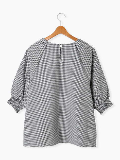 Lugnoncure「アソート袖口シャーリングブラウス」|シャツ・ブラウス|