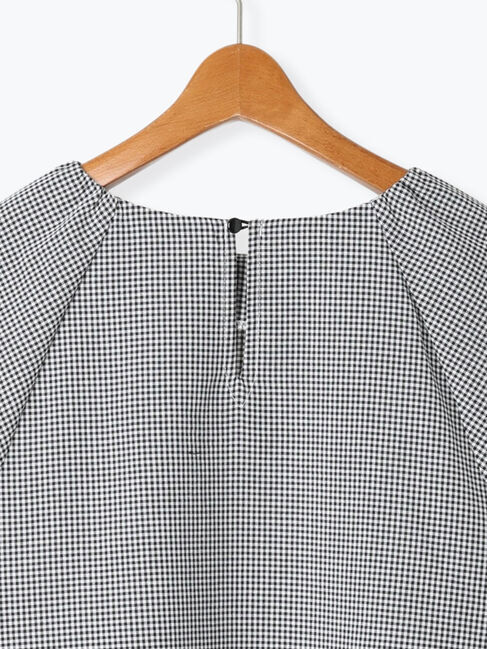 Lugnoncure「アソート袖口シャーリングブラウス」|シャツ・ブラウス|