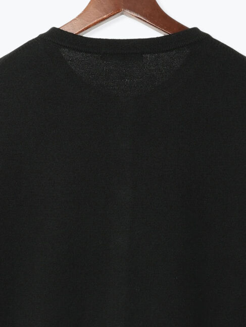 Te chichi「メタルスクエア釦クルーネックカーディガン」|カーディガン|