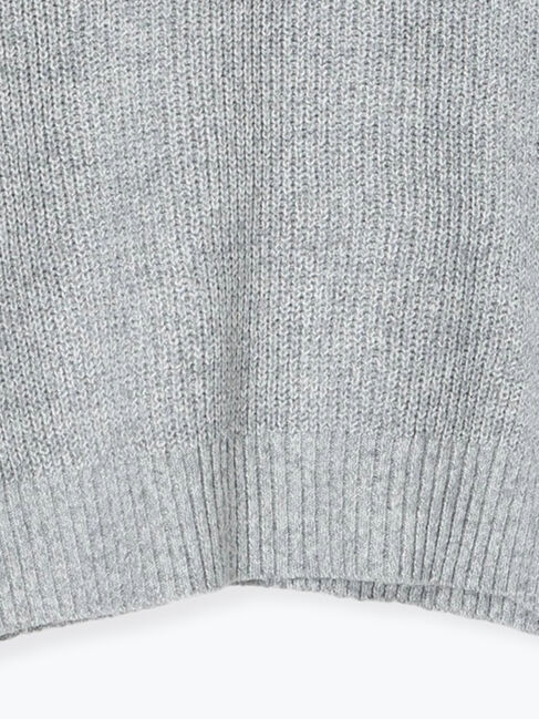 Te chichi TERRASSE「片畦配色オーバーサイズニットプルオーバー」|ニット・セーター|