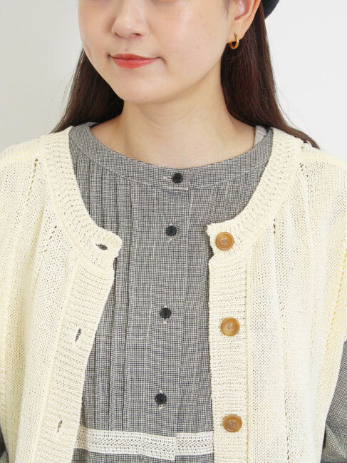 Samansa Mos2「テープヤーン前後2WAYベスト」|ダウンベスト・ベスト|