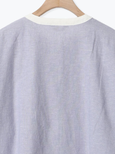 Samansa Mos2「柄アソートクレリックチュニック」|シャツ・ブラウス|