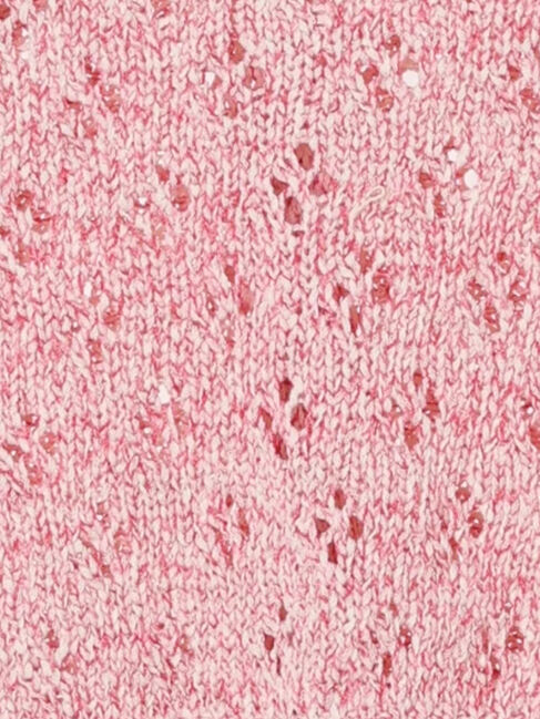 Samansa Mos2「テープヤーンラウンドカラーカーディガン」|カーディガン|