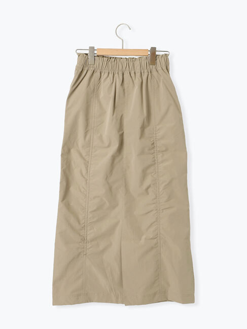 Samansa Mos2 blue「シャーリングスカート」|スカート|