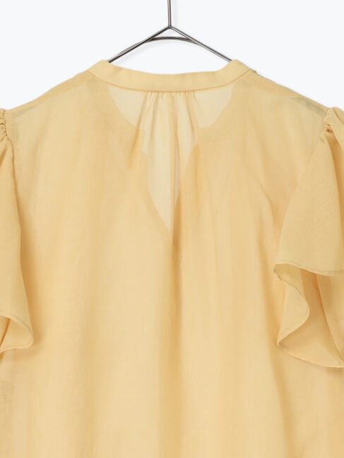 sm2rhythm「ボイルラッフルブラウス」|シャツ・ブラウス|