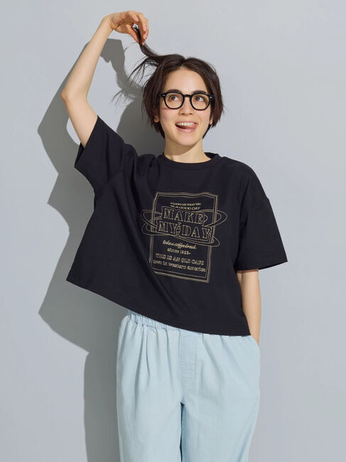 SM2「[接触冷感]刺繍ロゴアソートTシャツ」|Tシャツ・カットソー|