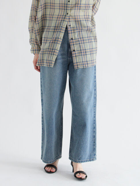 sm2rhythm「デニムタックパンツ」|その他|