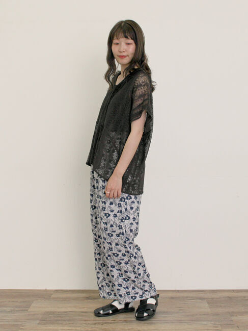 Samansa Mos2「2WAYレースベスト」|ダウンベスト・ベスト|