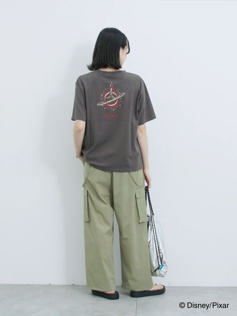 Samansa Mos2 blue「トイ・ストーリー/キャミセットTシャツ」|Tシャツ・カットソー|