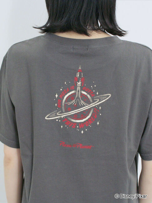 Samansa Mos2 blue「トイ・ストーリー/キャミセットTシャツ」|Tシャツ・カットソー|