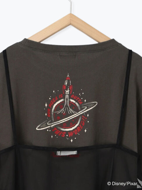 Samansa Mos2 blue「トイ・ストーリー/キャミセットTシャツ」|Tシャツ・カットソー|