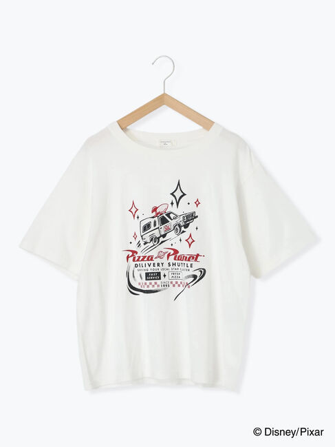 Samansa Mos2 blue「トイ・ストーリー/キャミセットTシャツ」|Tシャツ・カットソー|