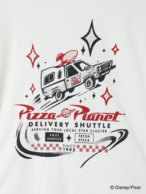 Samansa Mos2 blue「トイ・ストーリー/キャミセットTシャツ」|Tシャツ・カットソー|