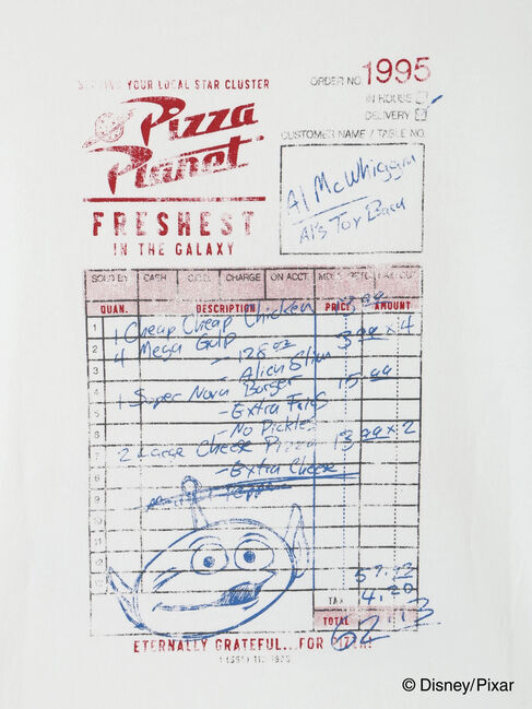 Samansa Mos2 blue「トイ・ストーリー/キャミセットTシャツ」|Tシャツ・カットソー|