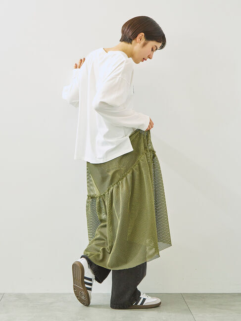 SM2「柄アソートフロッキープリントロングTシャツ」|Tシャツ・カットソー|