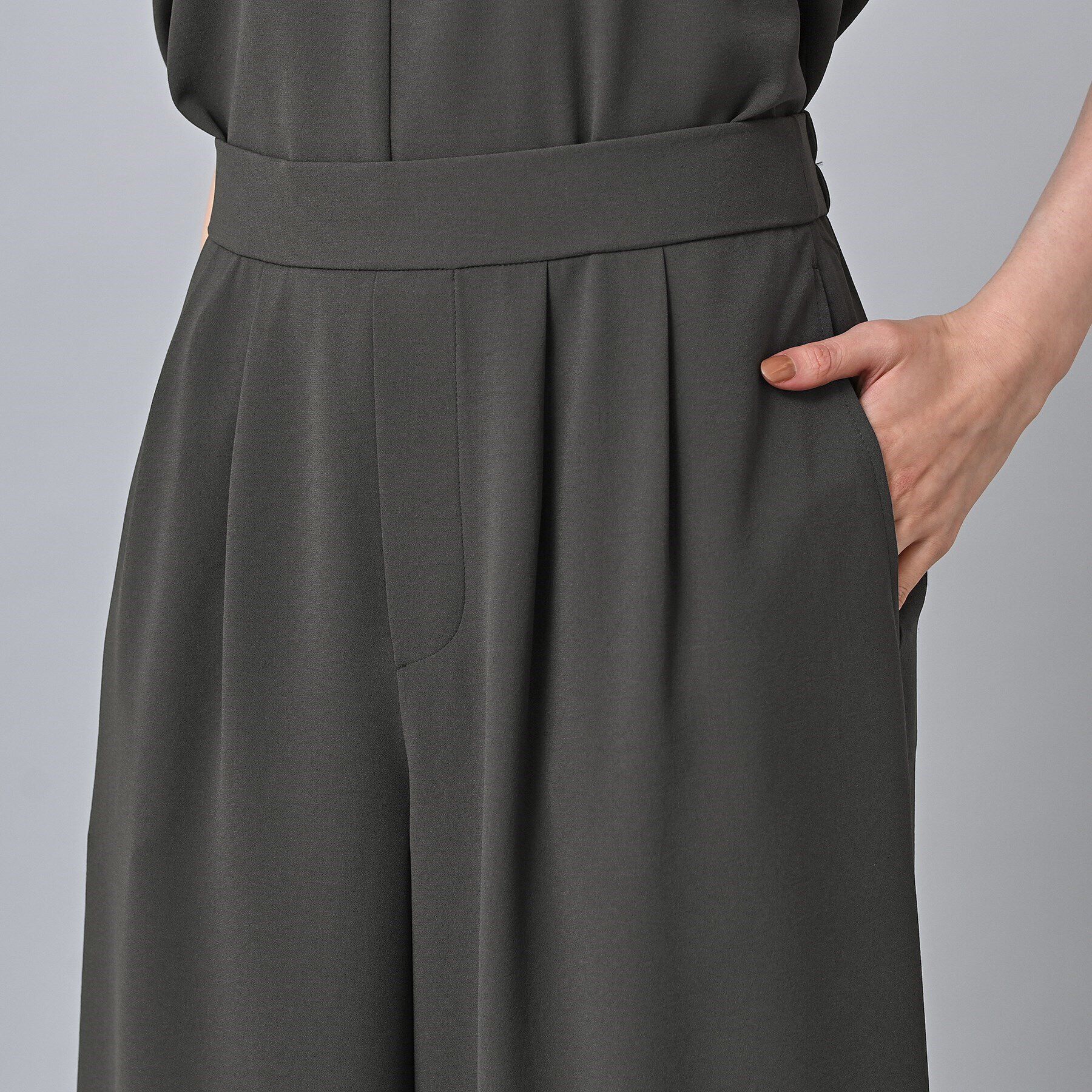 UNTITLED「【大人気セットアップ！！快適なはき心地】リラックス ガウチョパンツ」|その他|