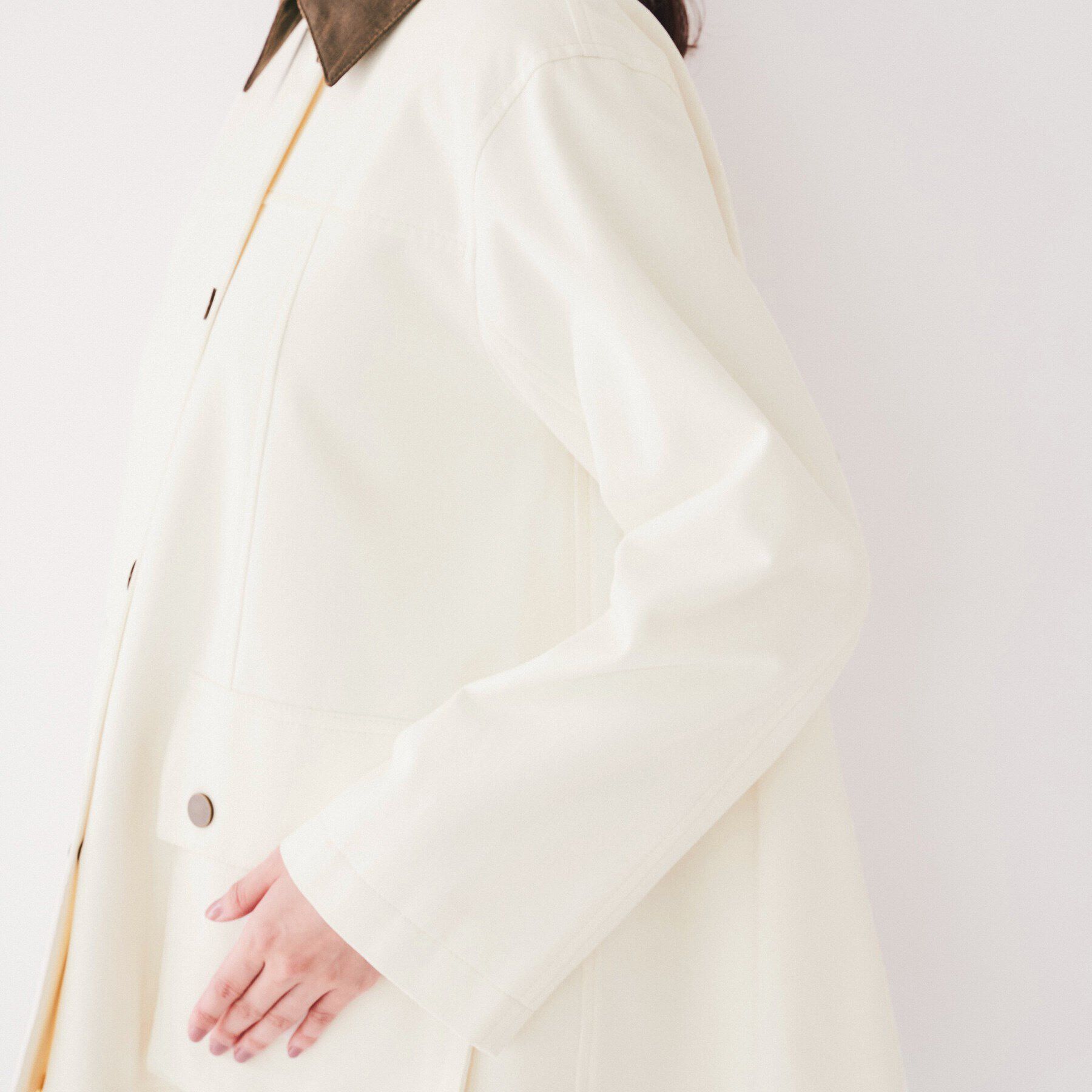 UNTITLED「【ヴィンテージ感】コットンモール ショートブルゾン」|ブルゾン・スタジャン|