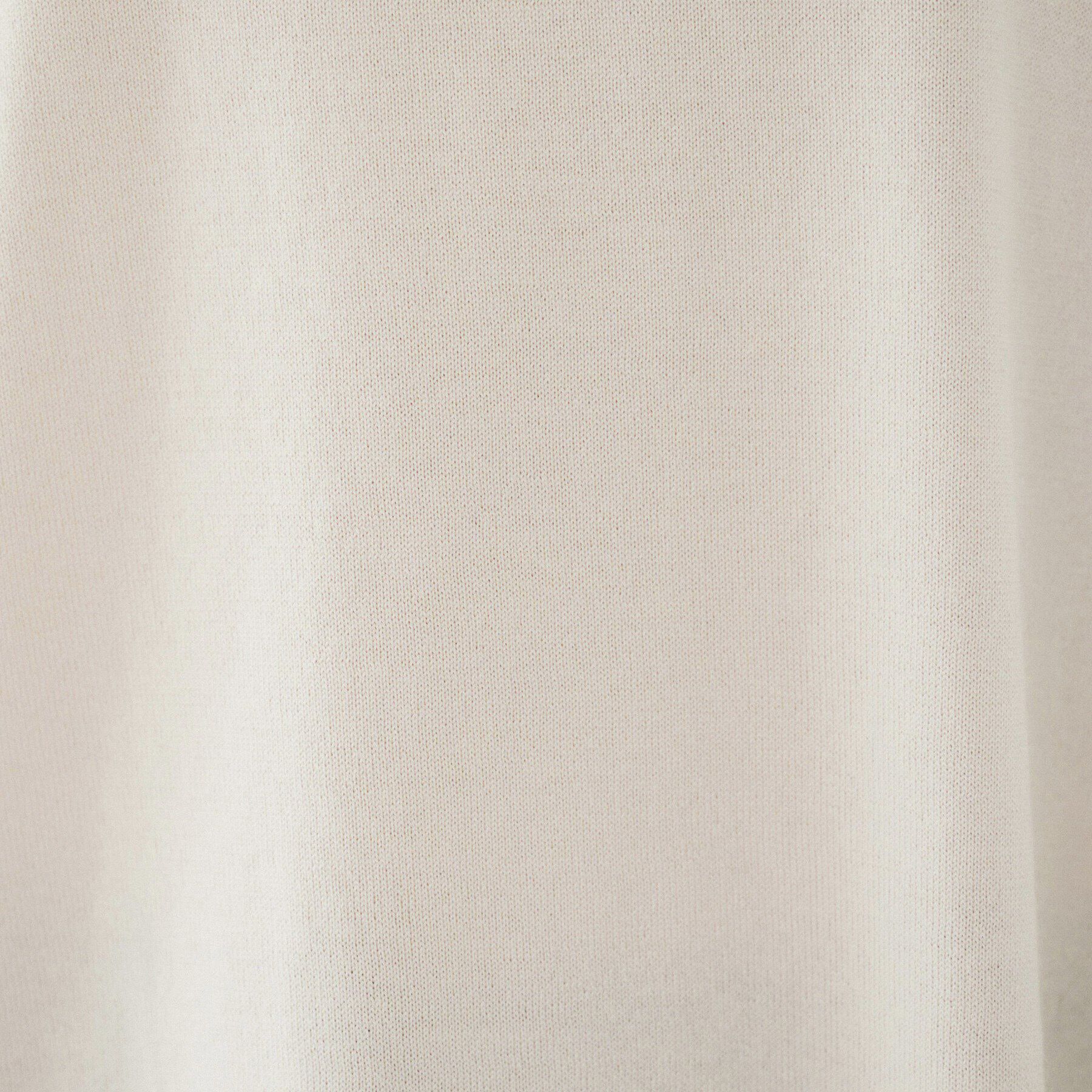 UNTITLED「【体型カバー】ウール ロング丈プルオーバーニット」|ニット・セーター|