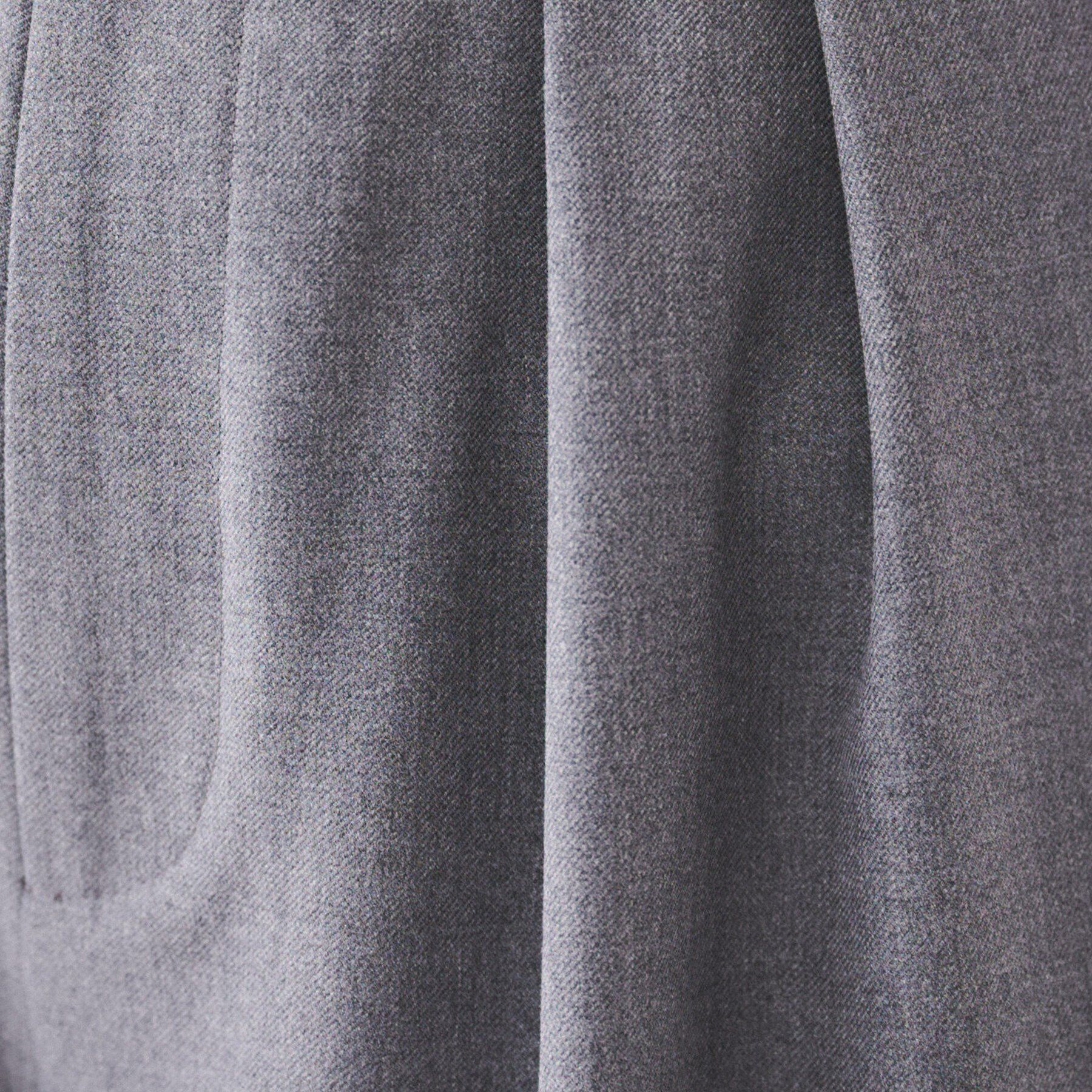 UNTITLED「【フルレングス/後ろウエストゴム】ダブルタック ハイウエストワイドパンツ」|その他|