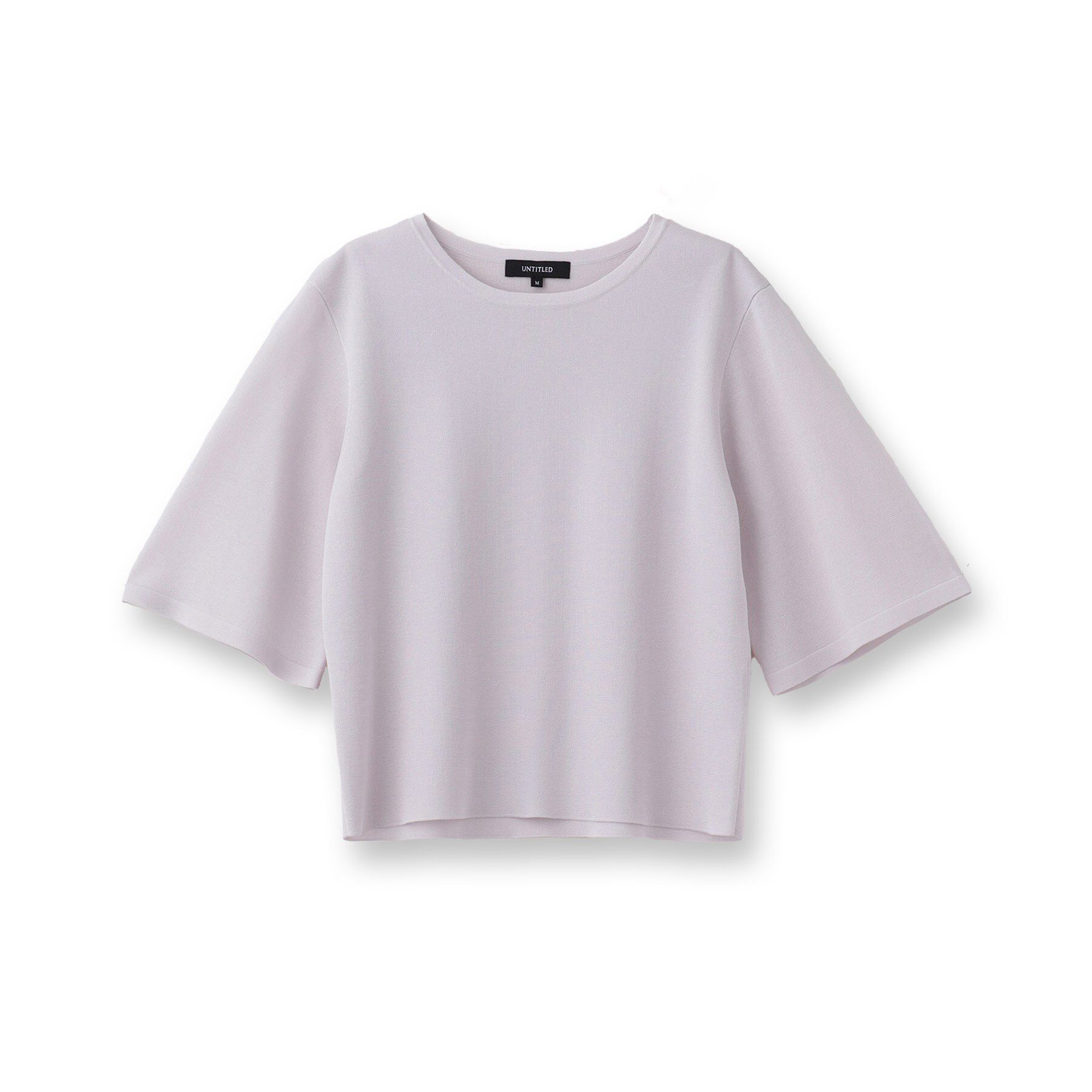 UNTITLED「【清涼感/二の腕カバー】シアープルオーバーニット」|ニット・セーター|