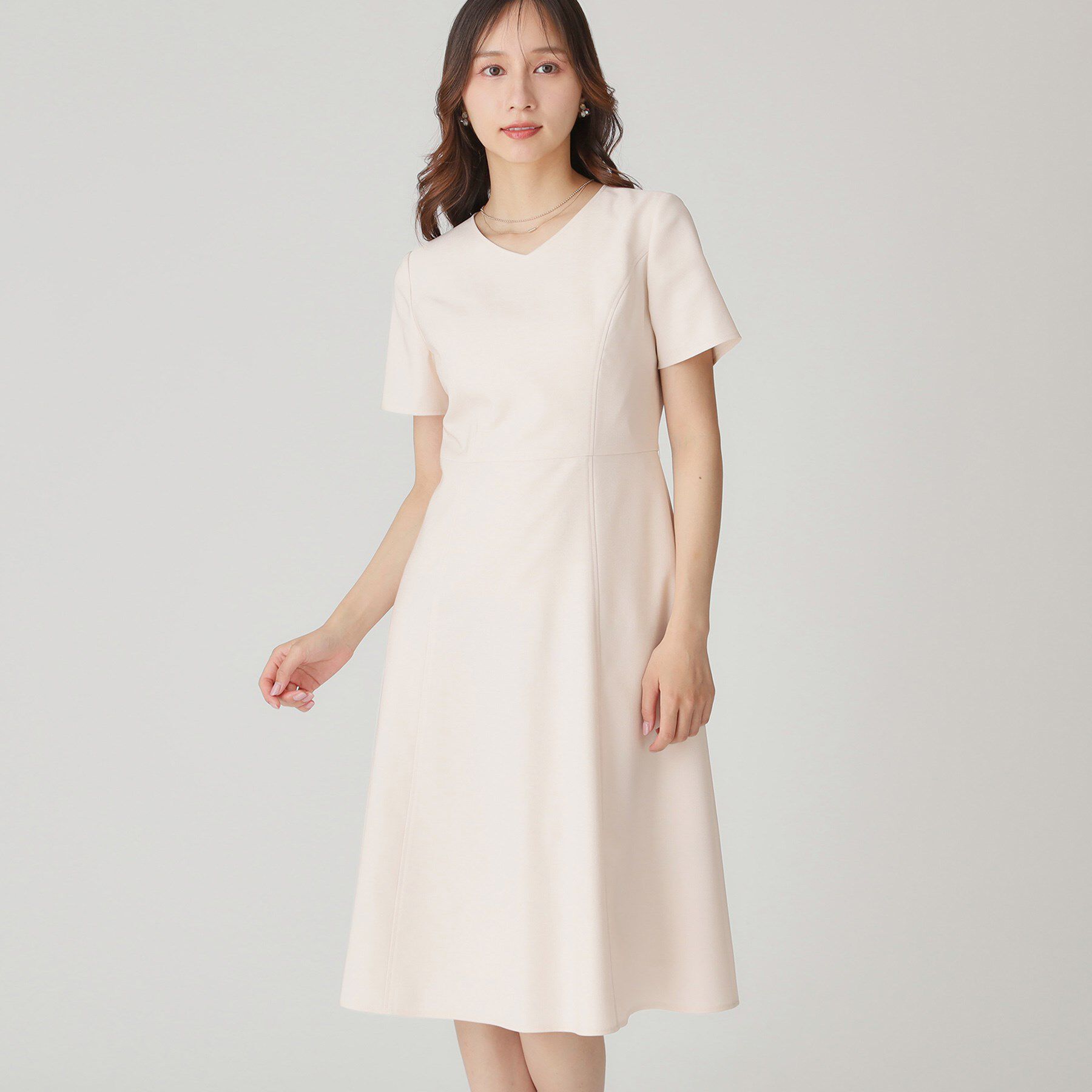 COUP DE CHANCE「【手洗い可／日本製】Aラインフレアワンピース」|ワンピース|