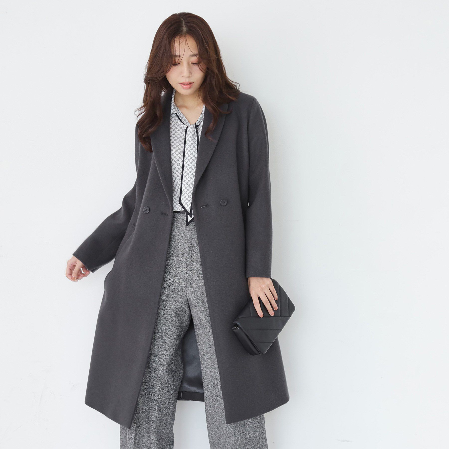 COUP DE CHANCE「【日本製】チェスター風コート」|チェスターコート|