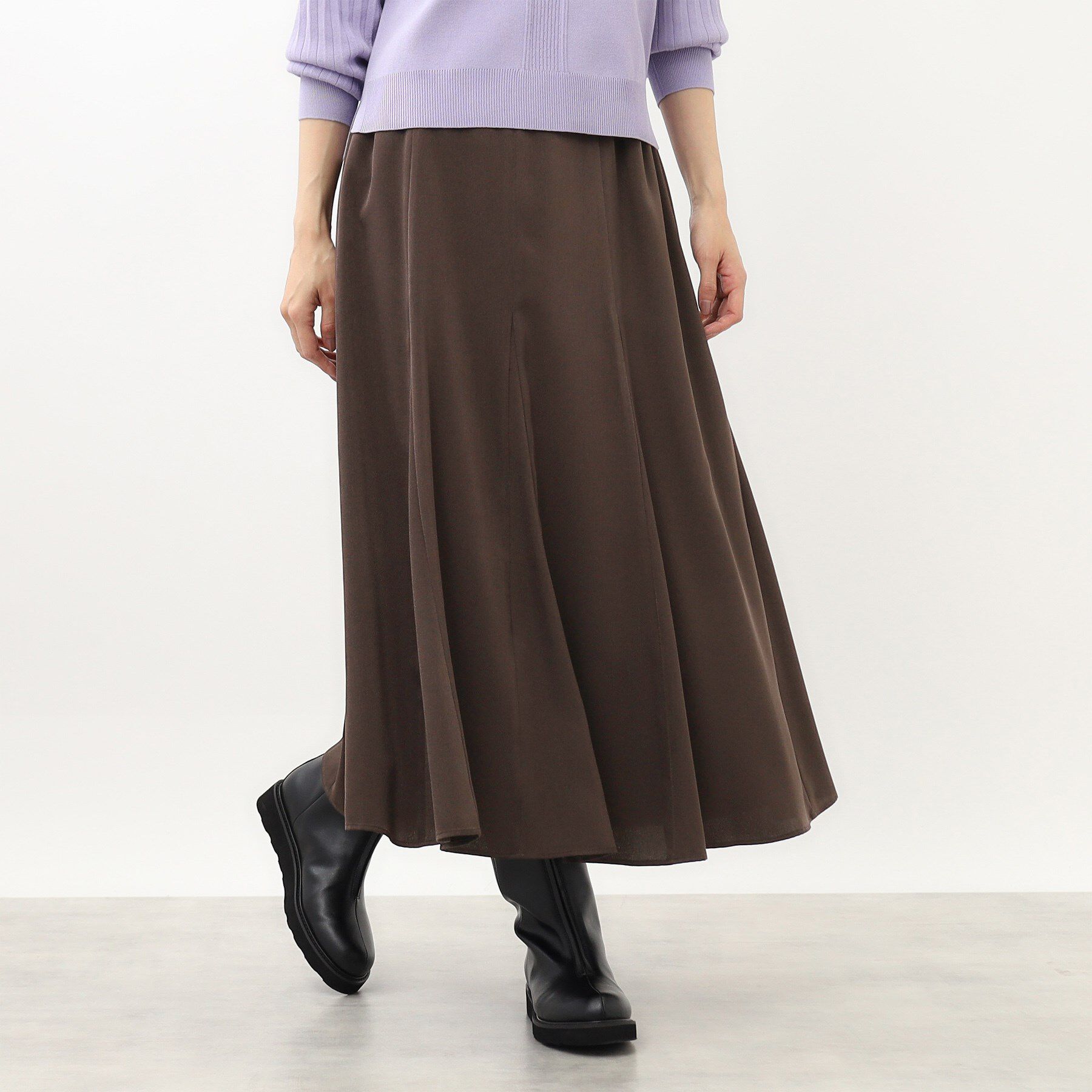 Reflect「【WEB限定カラーあり／手洗い可】マキシフレアスカート」|スカート|