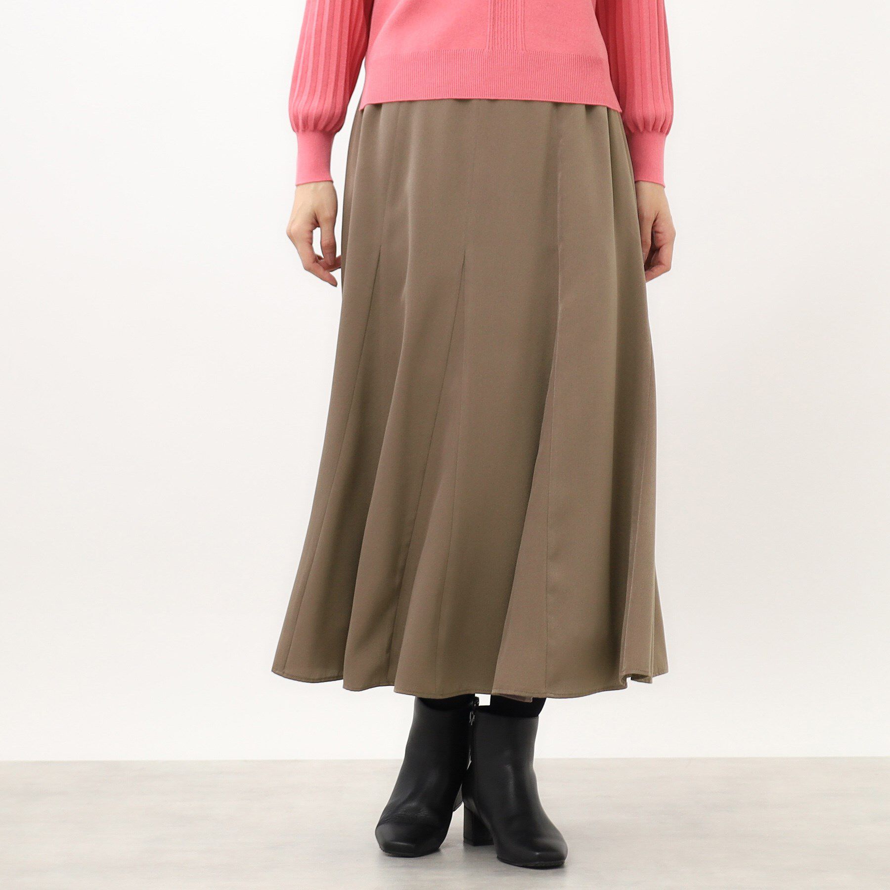 Reflect「【WEB限定カラーあり／手洗い可】マキシフレアスカート」|スカート|