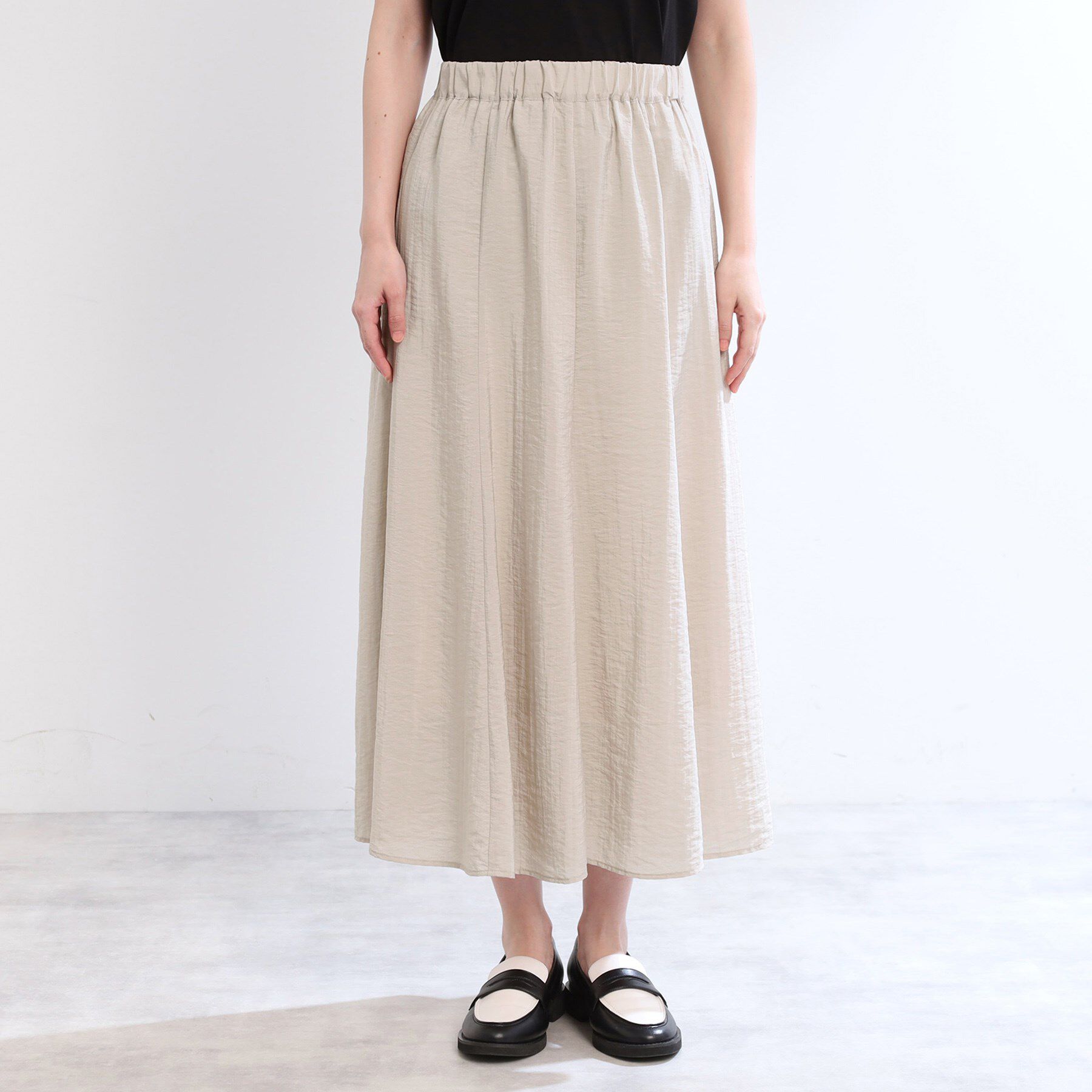 Reflect「【夏SALE／E‐QUALITY／手洗い可】シアースカート」|スカート|