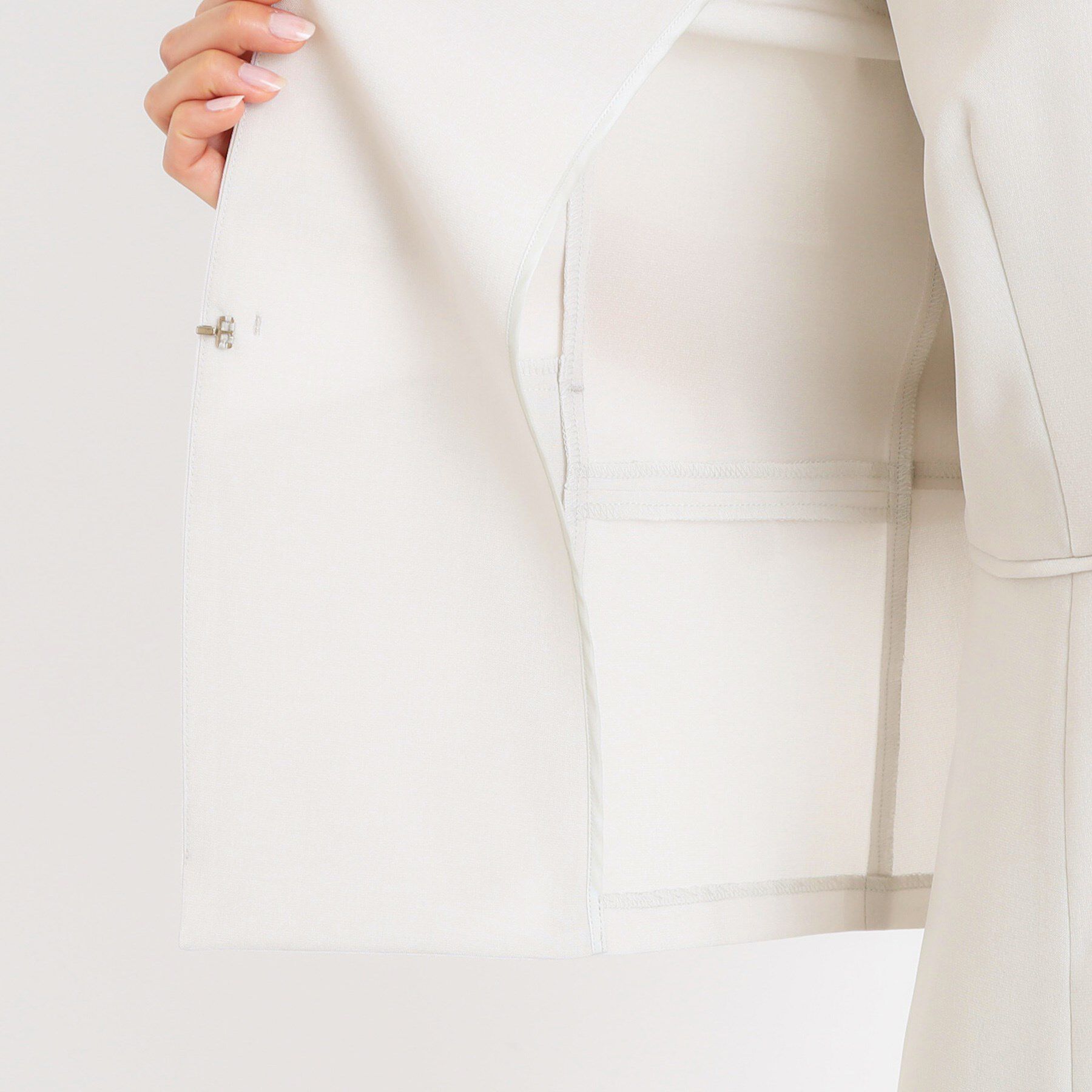 Reflect「【接触冷感／洗える／吸水速乾／夏のオケージョンに／セットアップ可】ノーカラージャケット」|ノーカラージャケット|