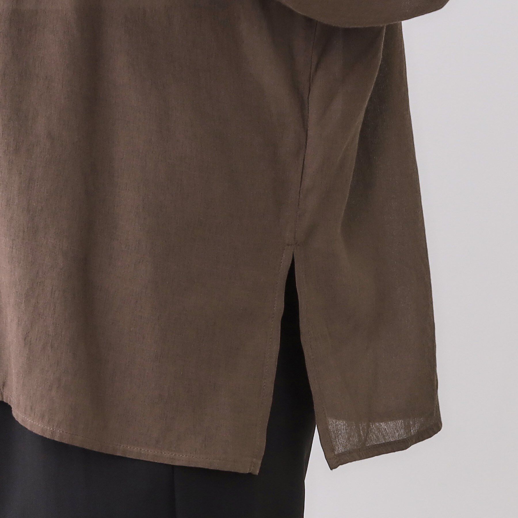 Reflect「【体型カバー】シャツ風カーディガン」|シャツ・ブラウス|