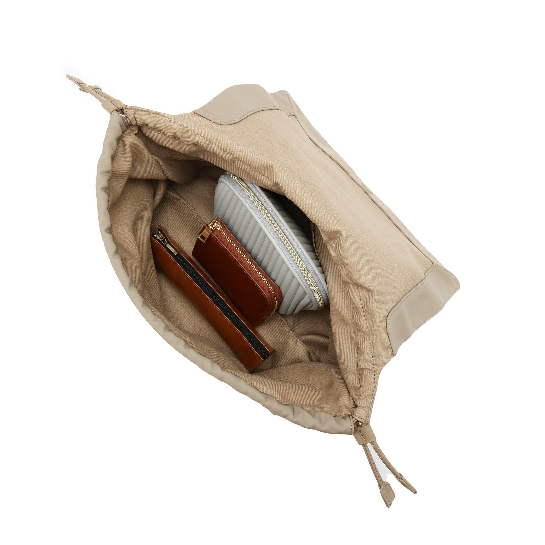 Reflect「【ショルダーストラップ付き】しぼりデザインバッグ」|ショルダー・メッセンジャー|