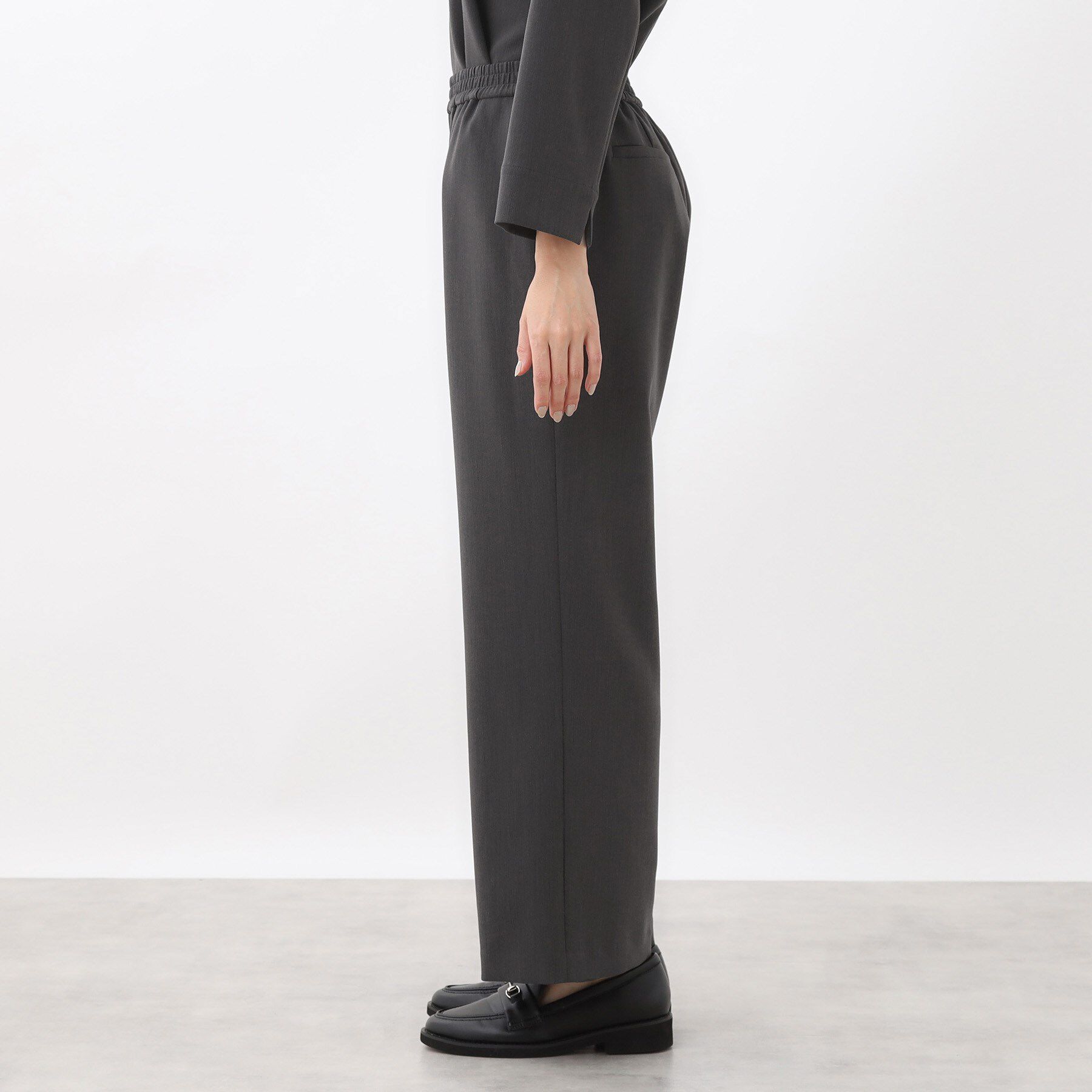 Reflect「【ウエスト総ゴム／セットアップ可】フルレングスストレートパンツ」|その他|
