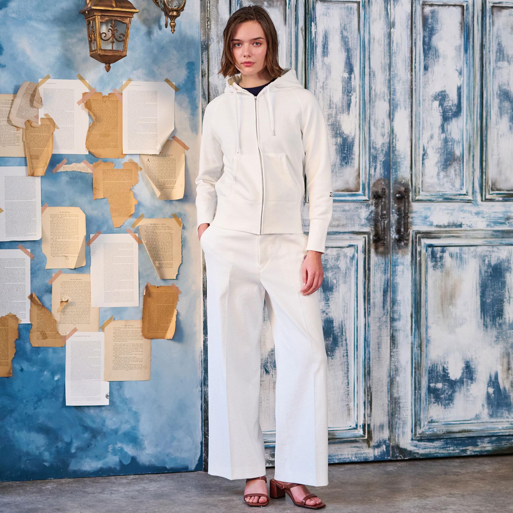 DRESSTERIOR「【NEWカラーあり】ライト裏毛ジップアップパーカ」|パーカー|