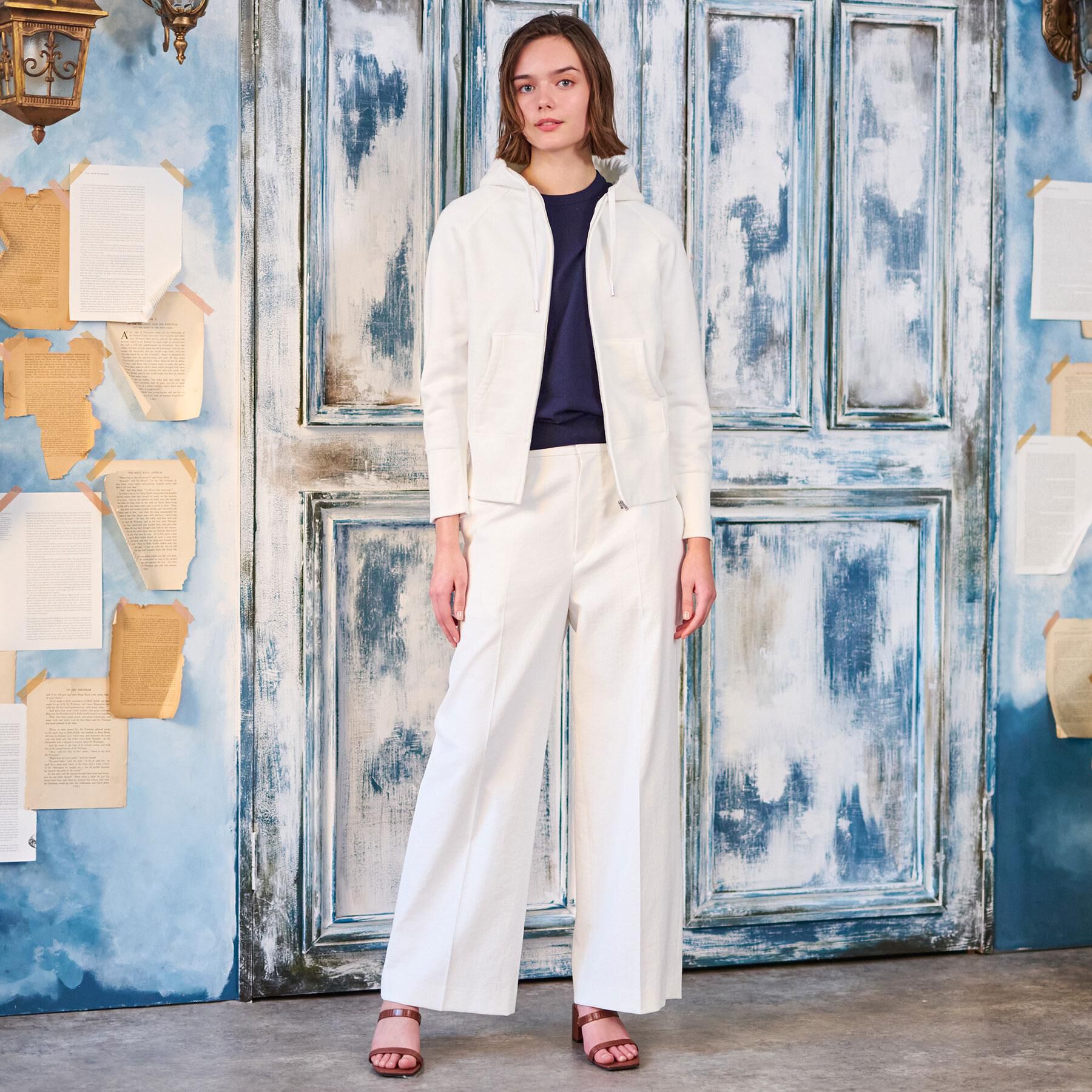 DRESSTERIOR「【NEWカラーあり】ライト裏毛ジップアップパーカ」|パーカー|