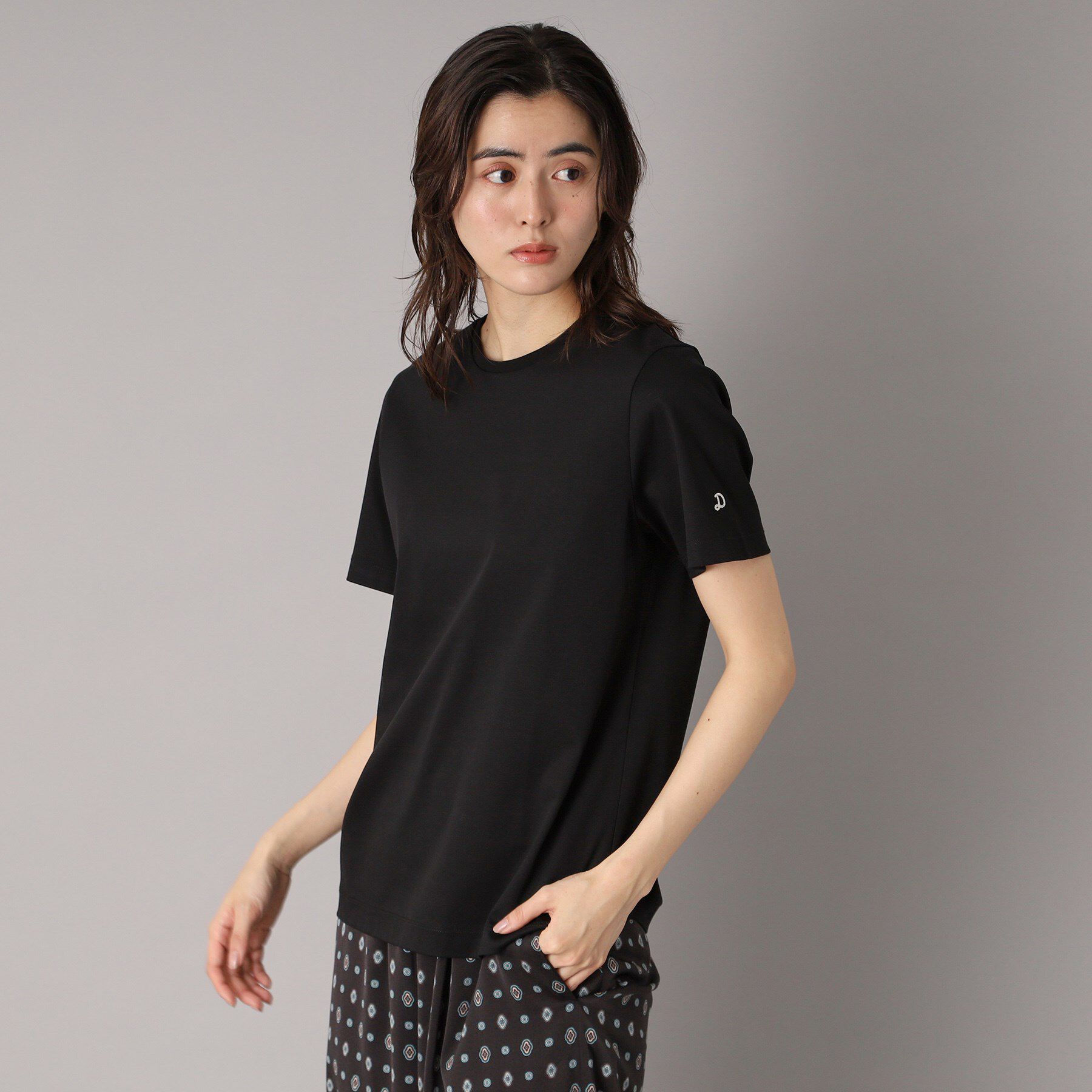 DRESSTERIOR「【接触冷感/抗菌防臭/消臭】アイスクリアコットンTシャツ」|Tシャツ・カットソー|