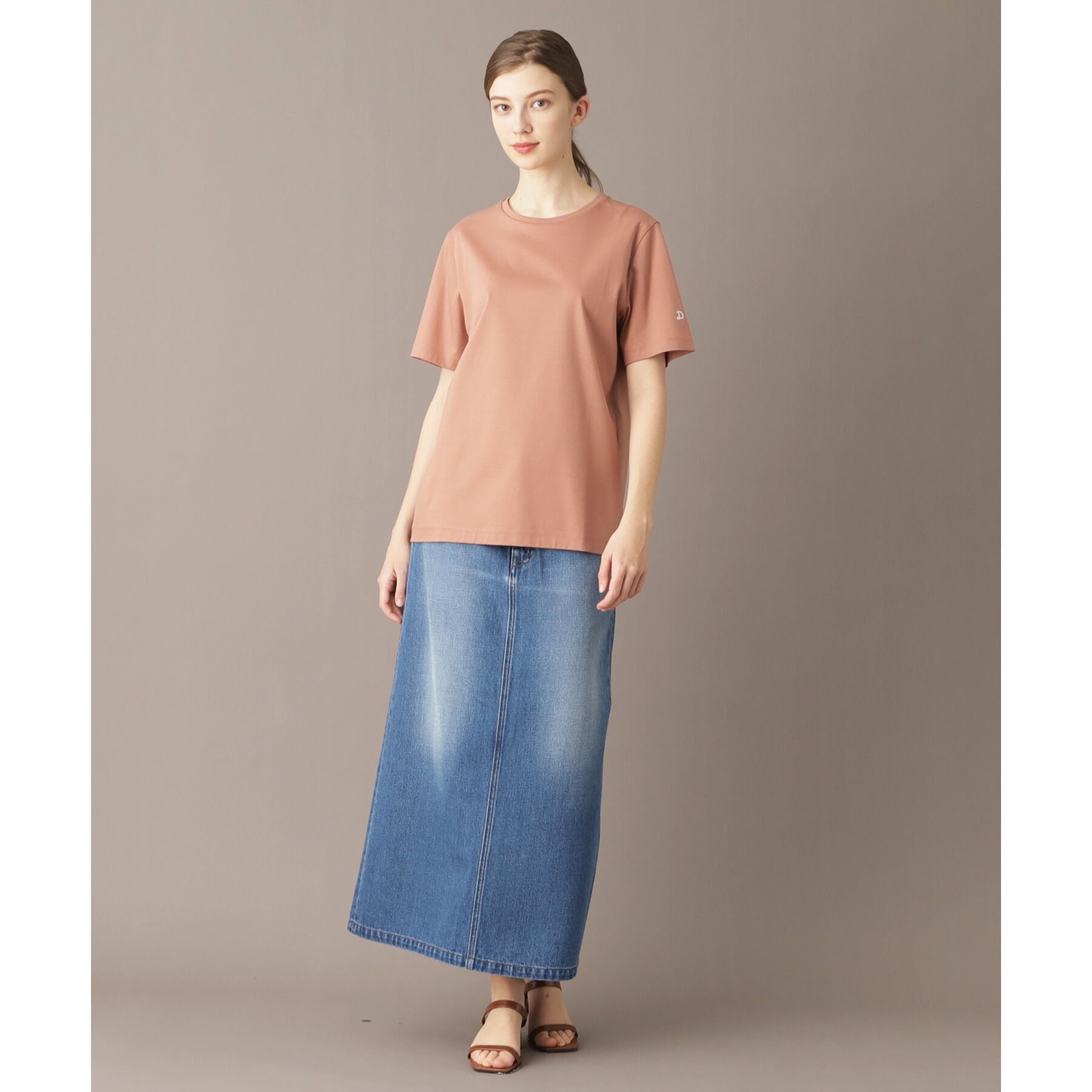 DRESSTERIOR「【接触冷感/抗菌防臭/消臭】アイスクリアコットンTシャツ」|Tシャツ・カットソー|