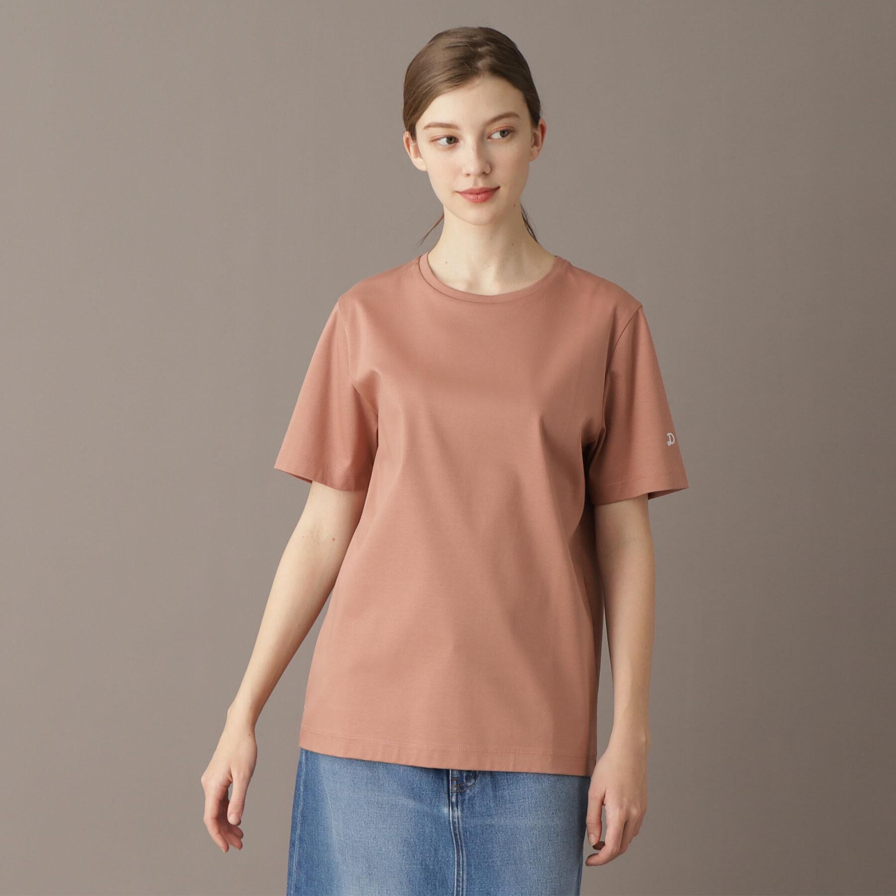 DRESSTERIOR「【接触冷感/抗菌防臭/消臭】アイスクリアコットンTシャツ」|Tシャツ・カットソー|