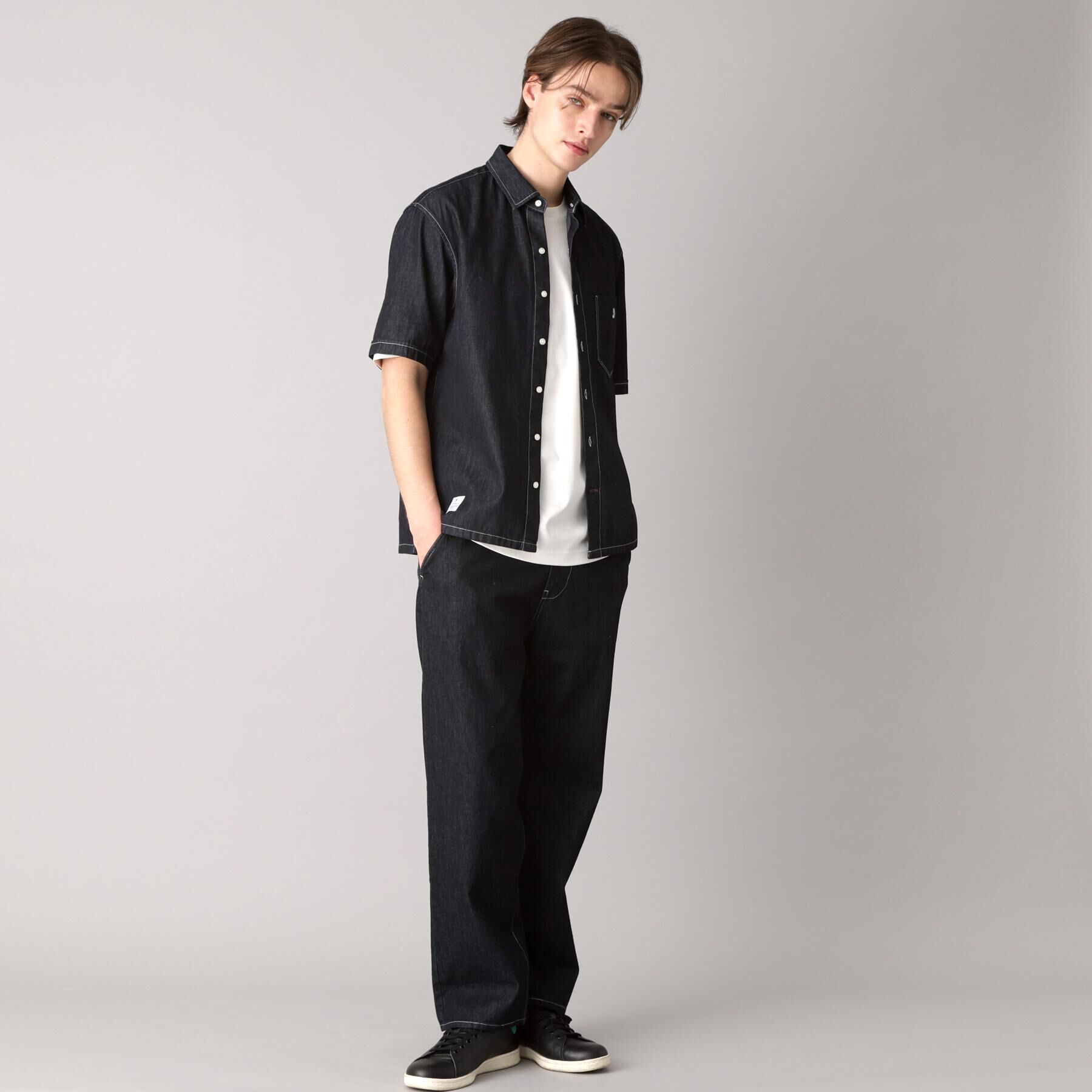 DRESSTERIOR「【セットアップ可】ライトデニム シェフパンツ」|デニム|